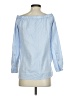 Rag & Bone Blue 3/4 Sleeve Blouse Size XXS - photo 2