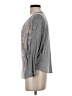 Tiny 100% Rayon Gray Pink 3/4 Sleeve Blouse Size S - photo 5