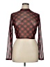 Lily Rose Plaid Red Long Sleeve Turtleneck Size XL - photo 1