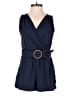 BB Dakota by Steve Madden Solid Blue Romper Size XS - photo 1