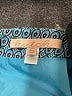 Hutch 100% Polyester Argyle Teal Blue Casual Skirt Size 6 - photo 4