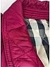 Burberry 100% Polyamide Argyle Burgundy Jacket Size 10 - photo 5