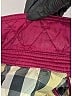 Burberry 100% Polyamide Argyle Burgundy Jacket Size 10 - photo 8
