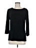 MING WANG Black 3/4 Sleeve Top Size M - photo 2
