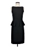 Alice + Olivia Solid Black Cocktail Dress Size 4 - photo 1