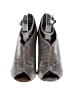 Brian Atwood Gold Silver Sandals Size 6 - photo 2