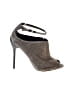 Brian Atwood Gold Silver Sandals Size 6 - photo 1