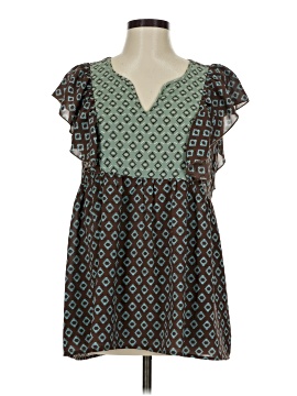 Suzanne Betro Short Sleeve Blouse