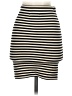 Hi-Line Stripes Black Casual Skirt Size XS - photo 2