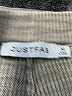 Just Fab 100% Viscose Chevron-herringbone Gray Casual Pants Size M - photo 7