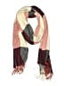 Unbranded Plaid Burgundy Pink Scarf One size - photo 1