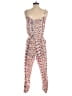 Parker 100% Silk Paisley Pink Jumpsuit Size XS - photo 2