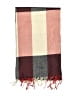 Unbranded Plaid Burgundy Pink Scarf One size - photo 2