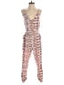 Parker 100% Silk Paisley Pink Jumpsuit Size XS - photo 1