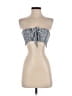 Salty Lemon Silver Tube Top Size S - photo 1