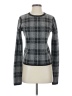 Paige Plaid Gray Pullover Sweater Size S - photo 1