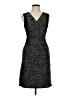 DKNY Tweed Black Cocktail Dress Size 6 - photo 1