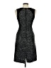 DKNY Tweed Black Cocktail Dress Size 6 - photo 2