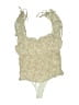 Lulus 100% Polyester Ivory Tan Sleeveless Blouse Size XL - photo 1
