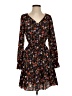 Bar III Floral Black Casual Dress Size XS - photo 1