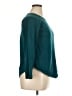 Jeanne Pierre Teal Pullover Sweater Size XL - photo 4