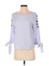 JOA Purple 3/4 Sleeve Blouse Size XS - photo 1