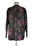 Kathie Lee Floral Black Long Sleeve Blouse Size M - photo 2