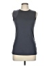 Nike 100% Polyester Gray Active Tank Size M - photo 1