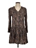 Gap Animal Print Brown Casual Dress Size XS - photo 1