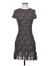 MICHAEL Michael Kors 100% Polyester Hearts Black Casual Dress Size S - photo 1