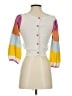 LoveShackFancy Color Block White Cardigan Size S - photo 2