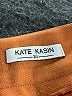 Kate Kasin Solid Brown Casual Skirt Size 2X - photo 4