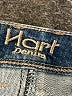 Hart Denim Stars Blue Jeans Size 25 waist - photo 4