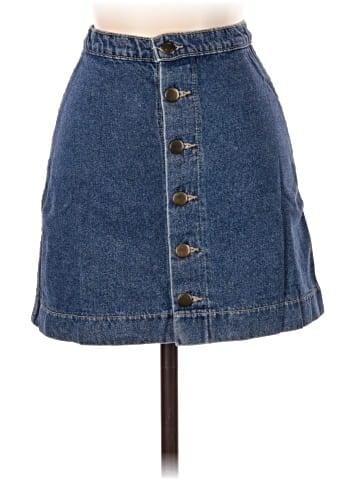 American Apparel Denim Skirt (view 1)