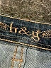 h&g Solid Blue Jeans Size 3 - photo 4
