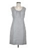 J.Crew Solid Gray Casual Dress Size 8 - photo 1