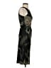 Halston Heritage 100% Polyester Tie-dye Black Cocktail Dress Size 2 - photo 4