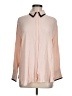 Old Navy 100% Rayon Color Block Pink Long Sleeve Blouse Size M - photo 1