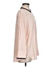 Old Navy 100% Rayon Color Block Pink Long Sleeve Blouse Size M - photo 4