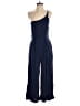 Anrabess Solid Blue Jumpsuit Size M - photo 1