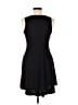 Unbranded Solid Black Casual Dress Size M - photo 2