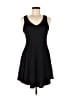 Unbranded Solid Black Casual Dress Size M - photo 1