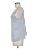 Express Outlet 100% Polyester Silver Sleeveless Blouse Size M - photo 5
