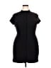 Zara 100% Polyester Solid Black Casual Dress Size XXL - photo 1