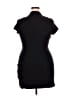 Zara 100% Polyester Solid Black Casual Dress Size XXL - photo 2