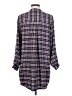 Soft Joie 100% Rayon Plaid Blue Long Sleeve Blouse Size S - photo 2