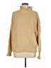 Unbranded 100% Acrylic Solid Tan Turtleneck Sweater Size M - photo 1