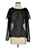 Wildfox 100% Polyester Black 3/4 Sleeve Blouse Size XS - photo 1
