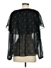 Wildfox 100% Polyester Black 3/4 Sleeve Blouse Size XS - photo 2