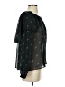 Wildfox 100% Polyester Black 3/4 Sleeve Blouse Size XS - photo 4